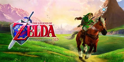 The Legend of Zelda: Ocarina of Time 3D for 3DS .